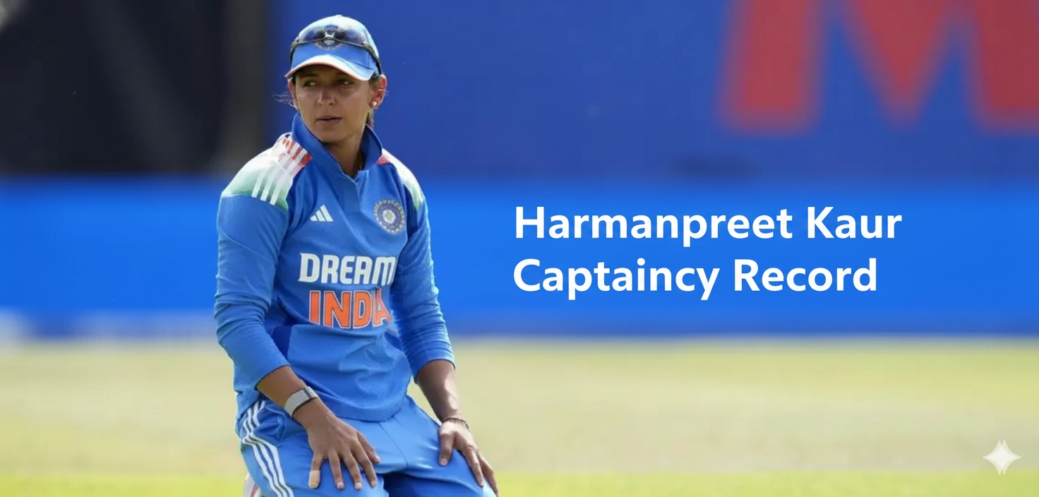 Harmanpreet Kaur Captaincy Record
