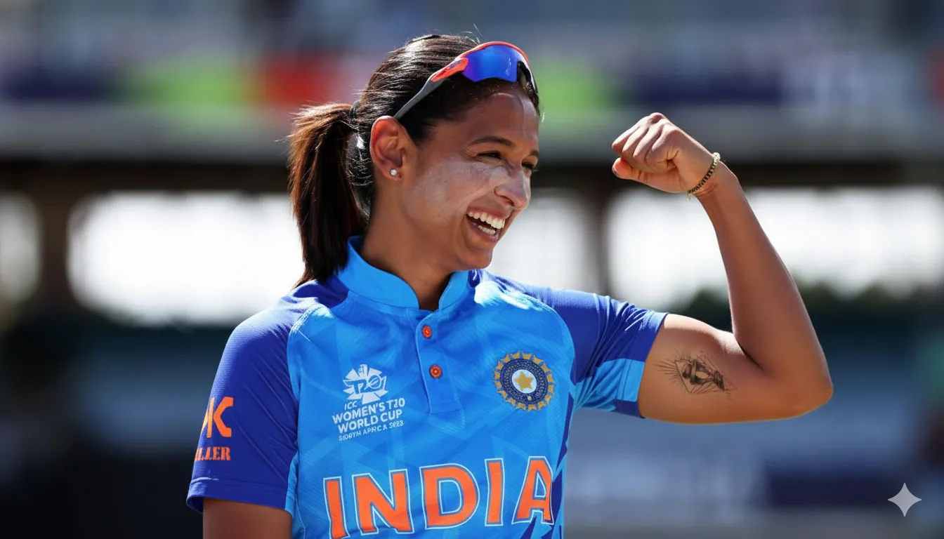 Harmanpreet Kaur Tattoo