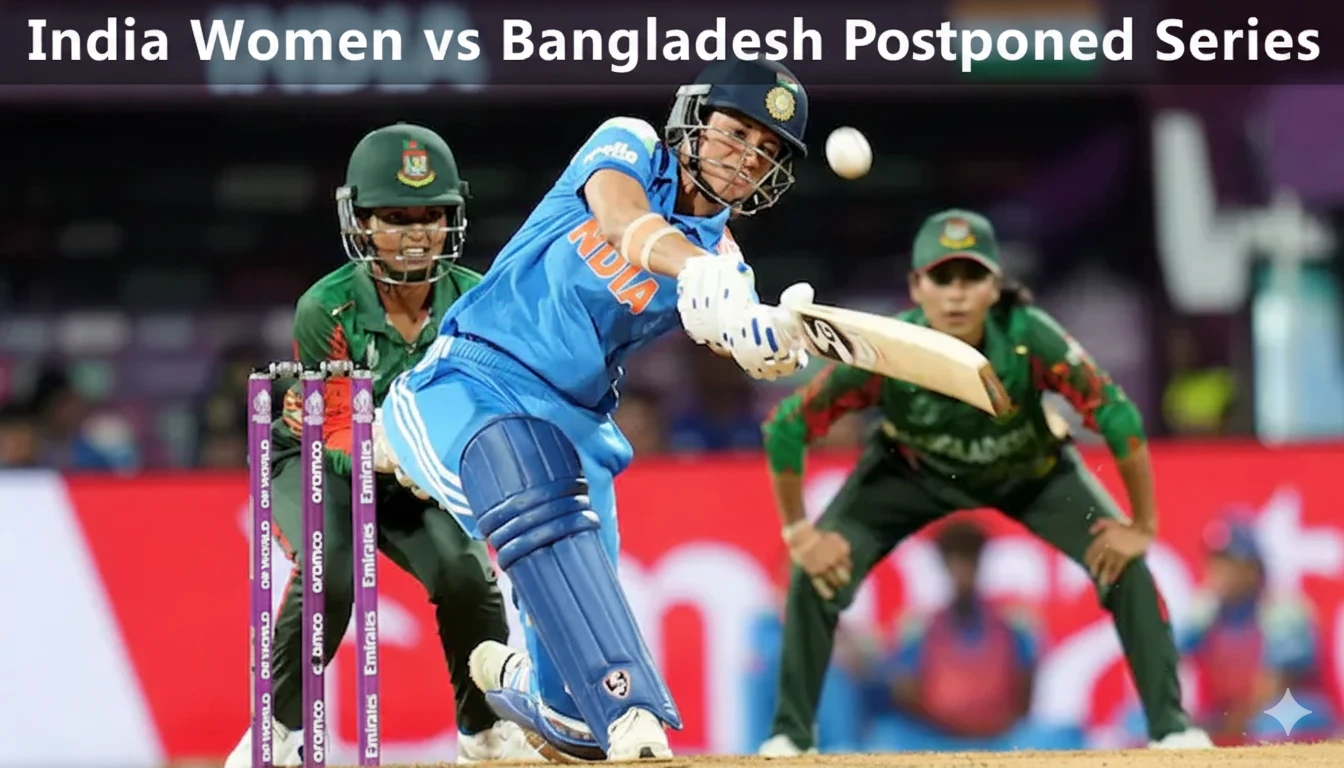 India Women vs Bangladesh Postponed Series
