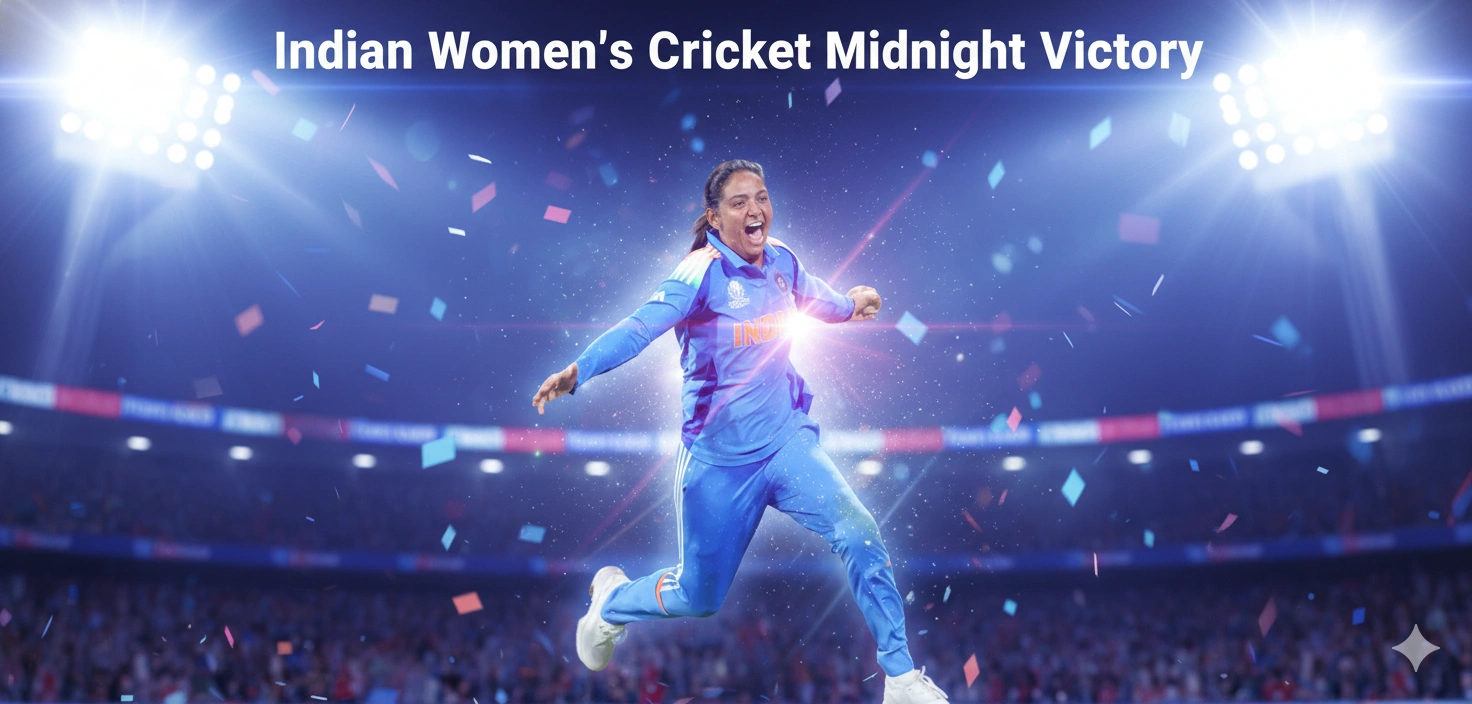 Indian Women’s Cricket Midnight Victory