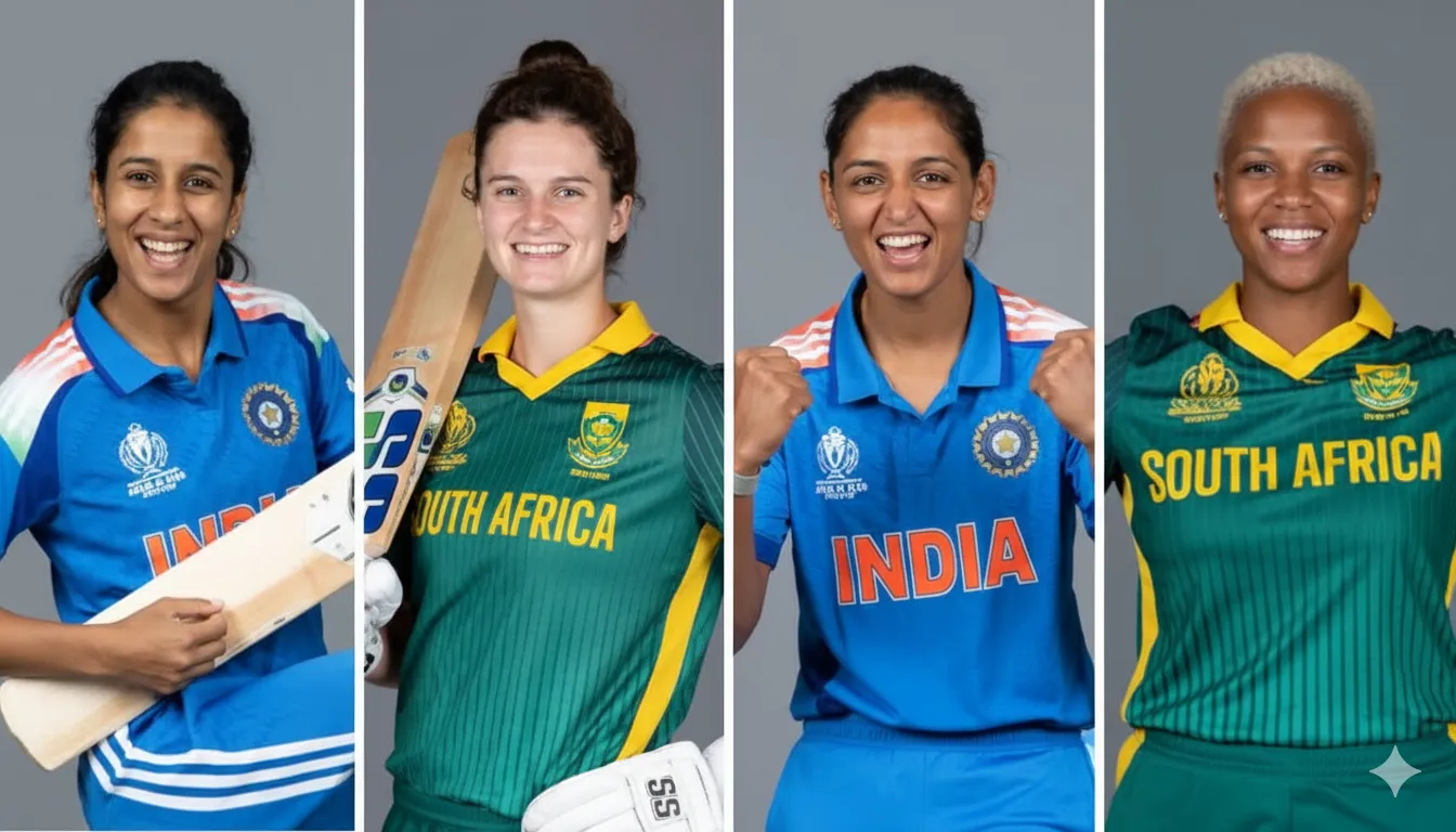 Key Players For India vs South Africa Women
