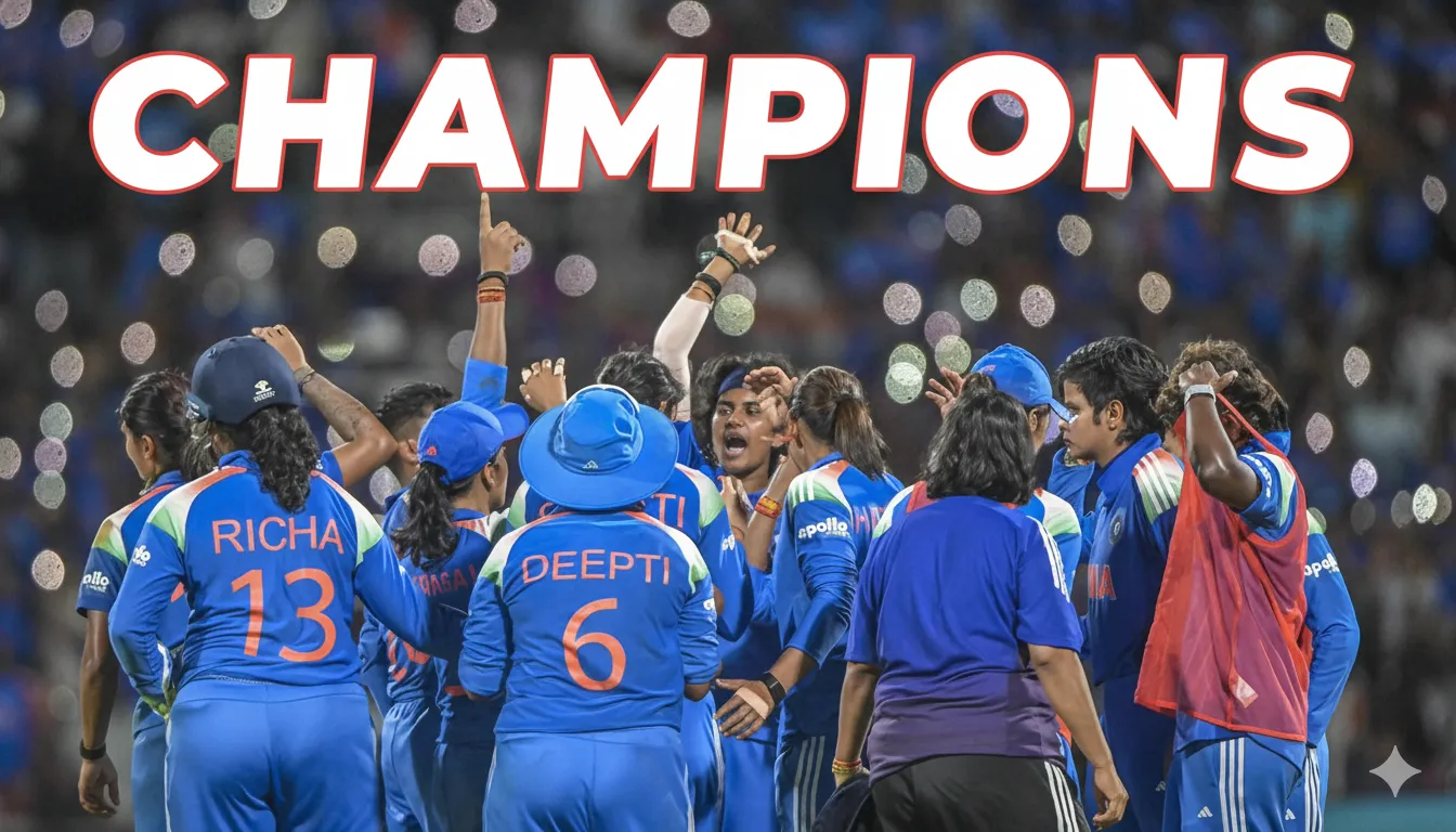 Maiden World Cup Glory For Indian Women