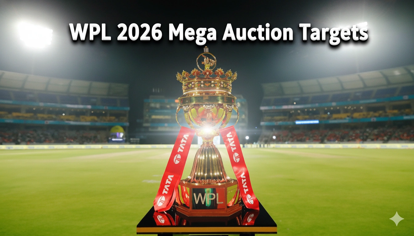 WPL 2026 Mega Auction Targets