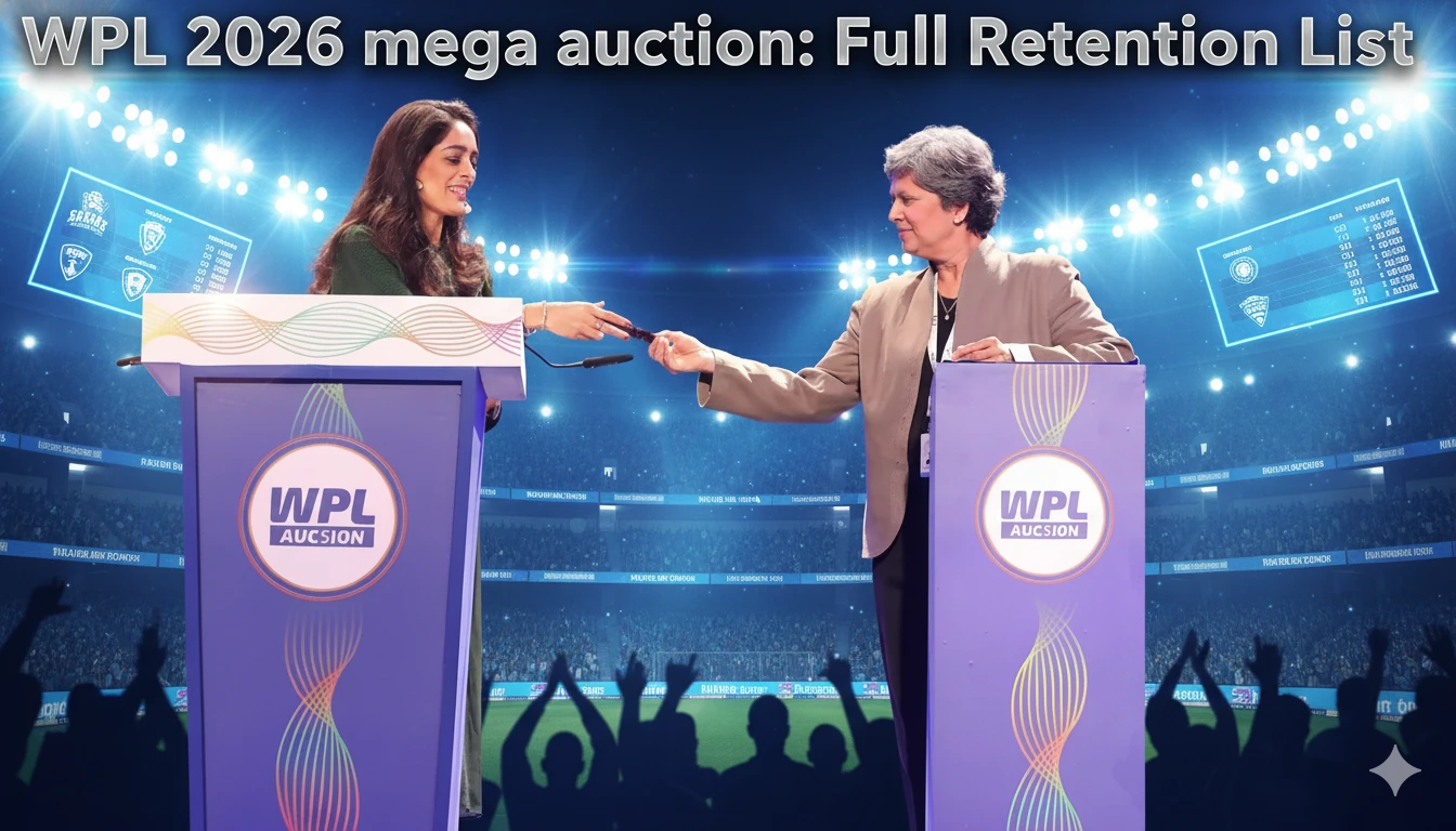 WPL 2026 mega auction Full retention
