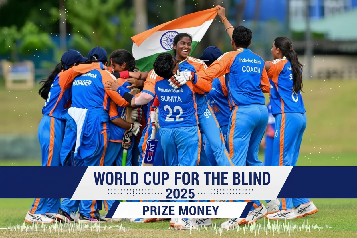 Women's T20 Cricket World Cup for the Blind 2025 Prize Money