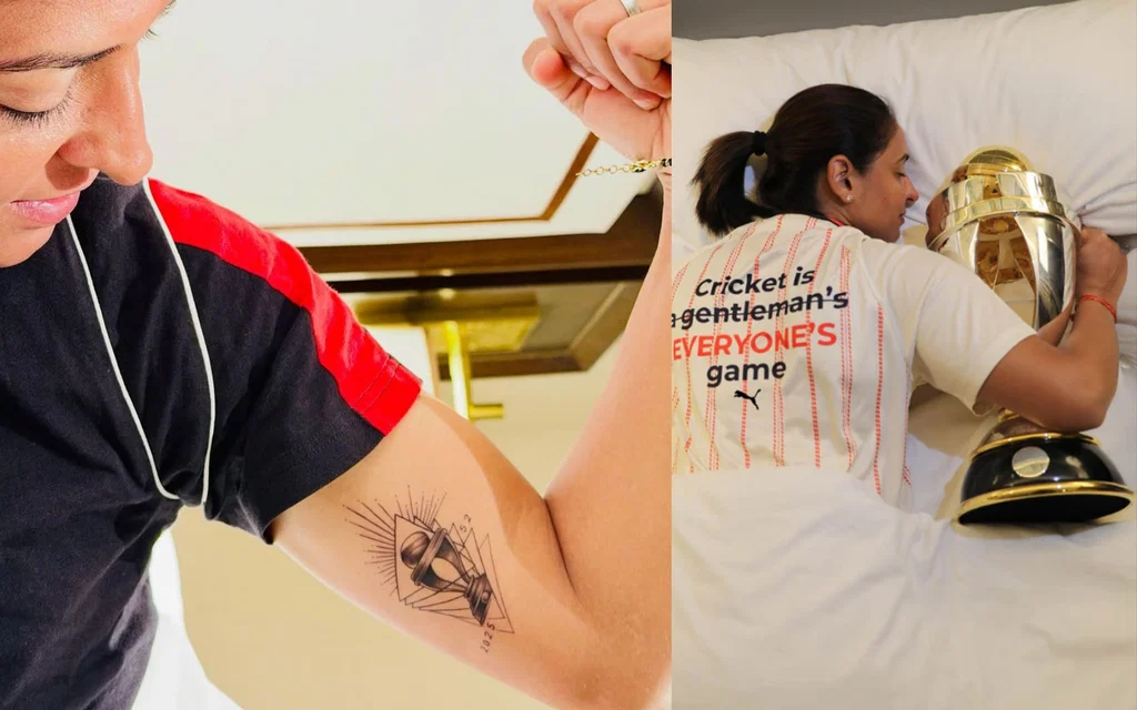 Harmanpreet Kaur Tattoo