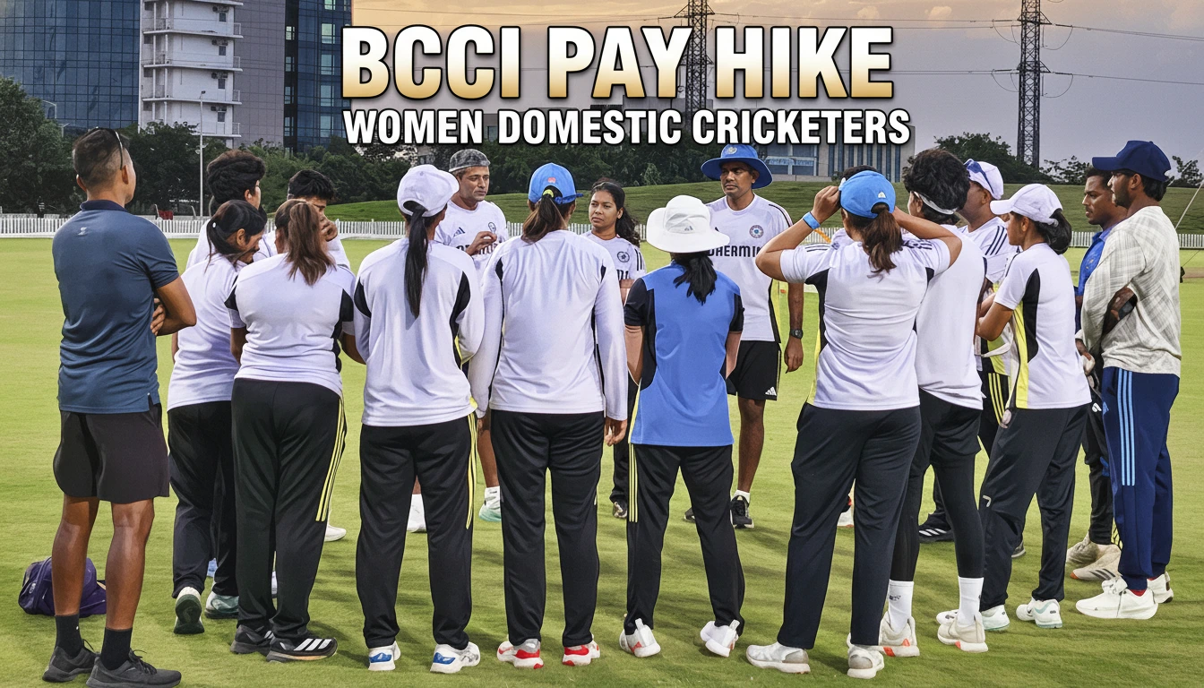 BCCI Pay Hike Women Domestic Cricketers