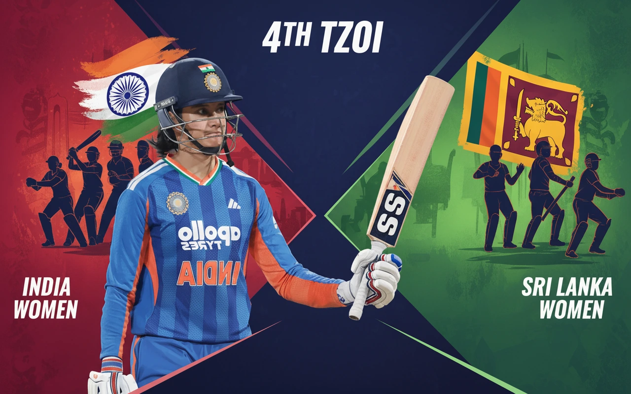 India Women vs Sri Lanka Women 4th T20I