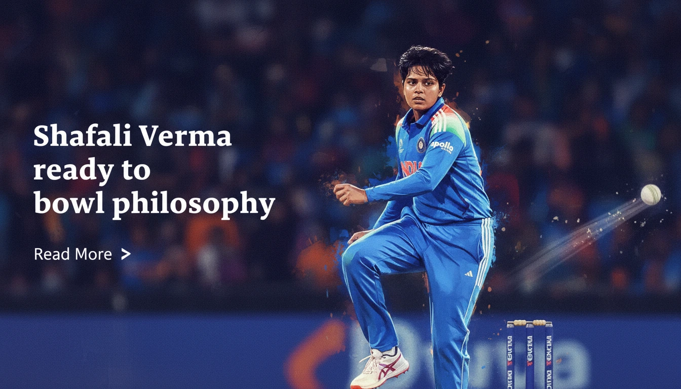 Shafali Verma Ready to Bowl Philosophy