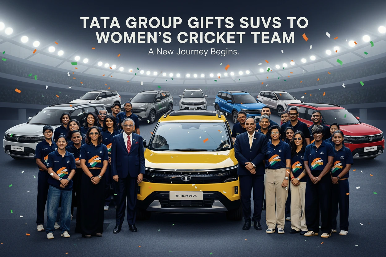 Tata Group Gifts SUVs to Womens Cricket Team