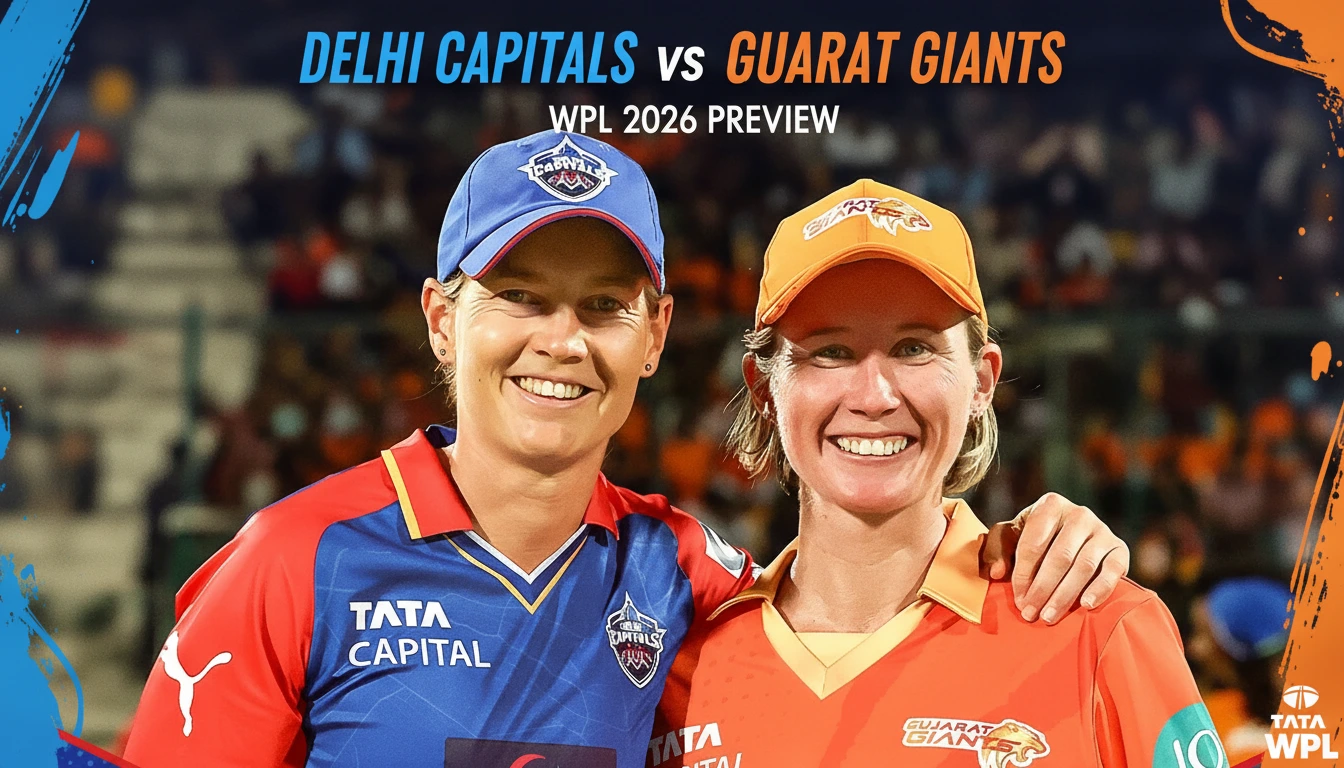 Delhi Capitals vs Gujarat Giants WPL 2026 preview