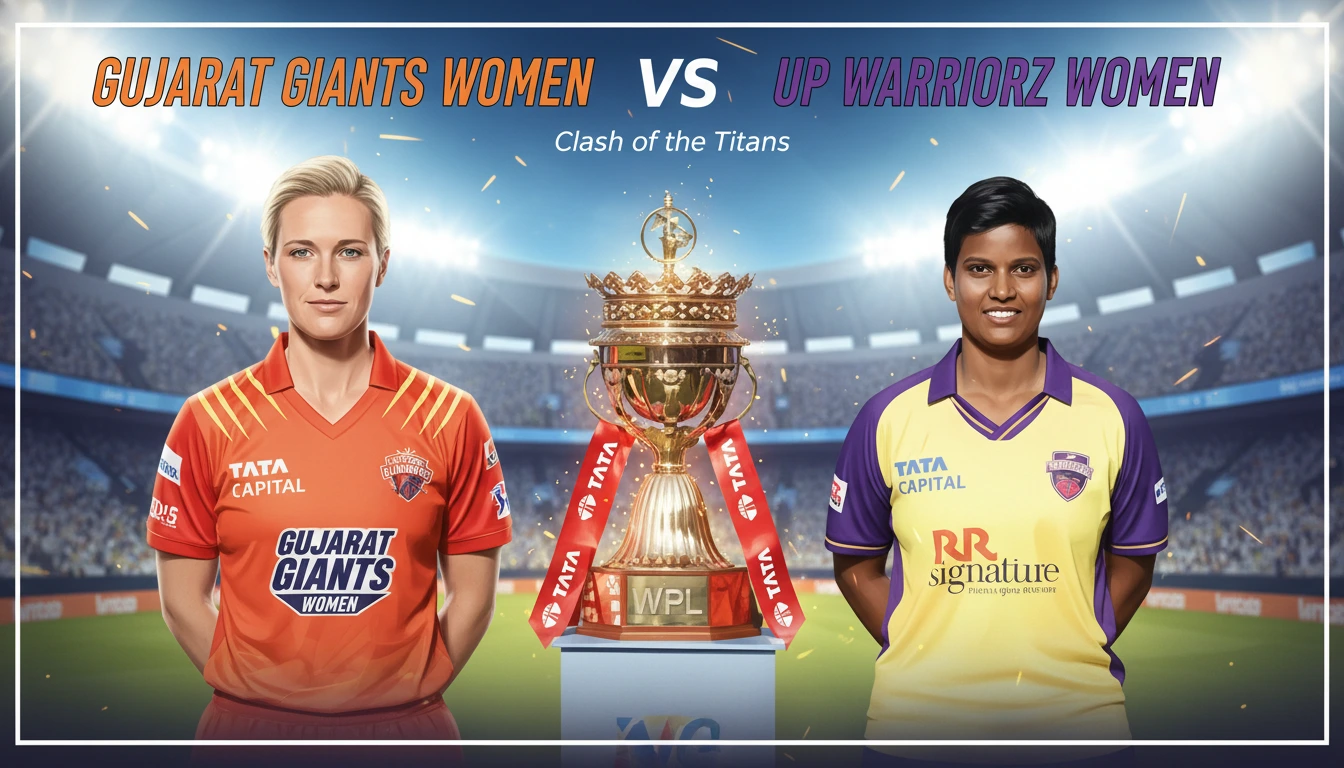 Gujarat Giants Women vs Up Warriorz Women